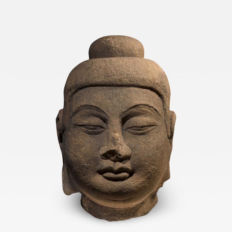 Head of Buddha Tang Dynasty