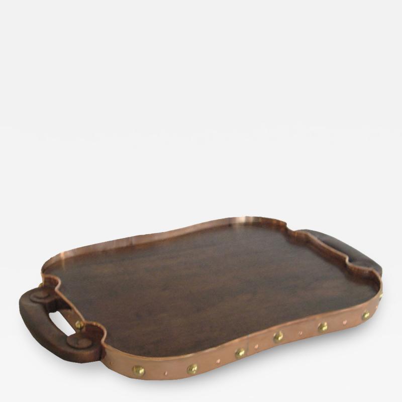 Hector Aguilar Large Hand Crafted Serving Tray by Hector Aguilar