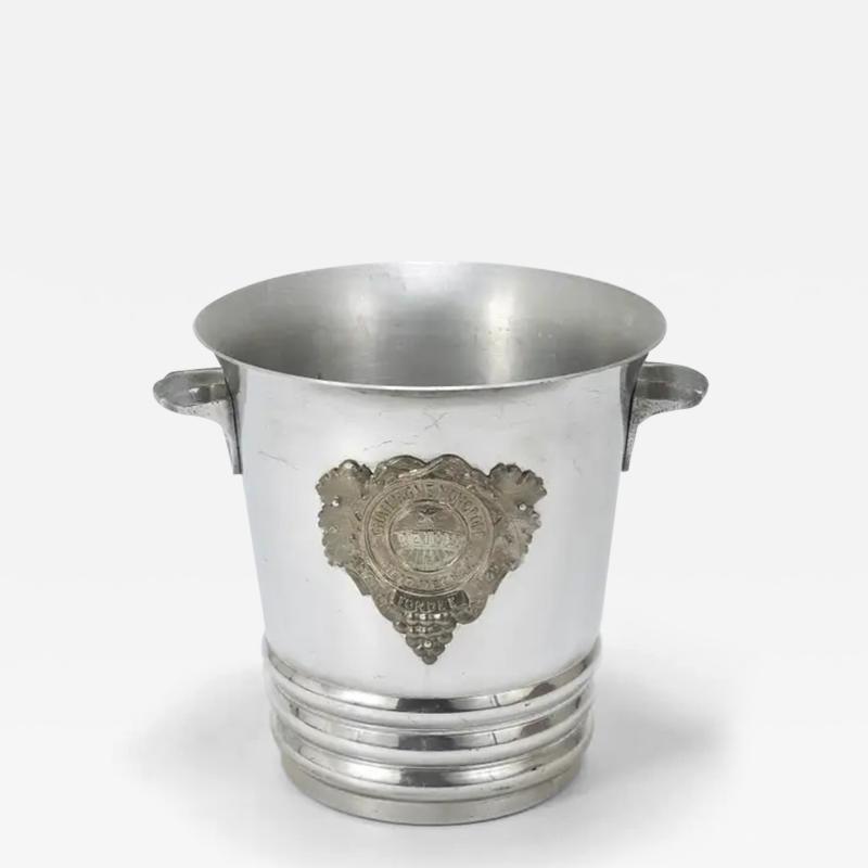 Heidsieck Co Art Deco Champagne Ice Bucket Bottle Cooler 1940s Paris