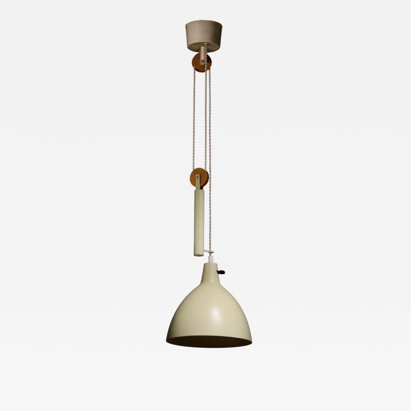 Height adjustable pendant lamp