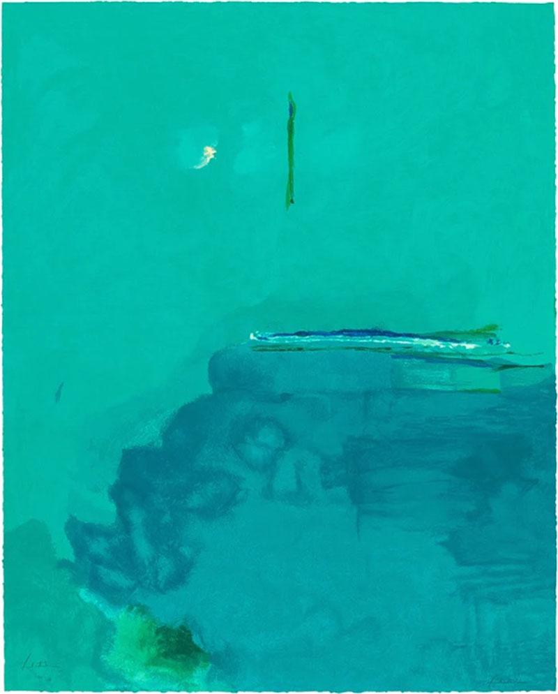 Helen Frankenthaler Contentment Island By Helen FRANKENTHALER