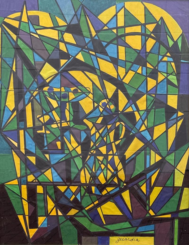 Helen Gerardia Untitled Abstract 