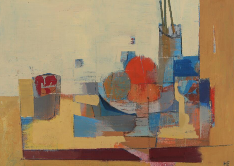 Helge Ernst Helge Ernst 1916 1991 oranges o c 