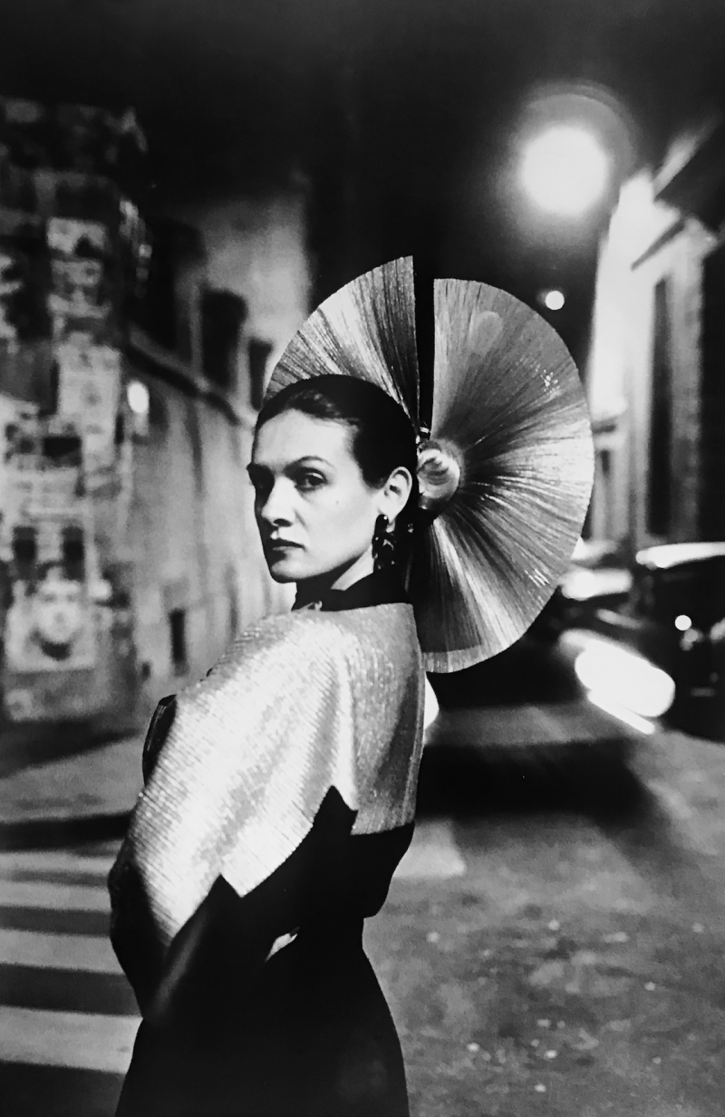 Helmut Newton Paloma Picasso In A Karl Lagerfeld Dress Paris 1978