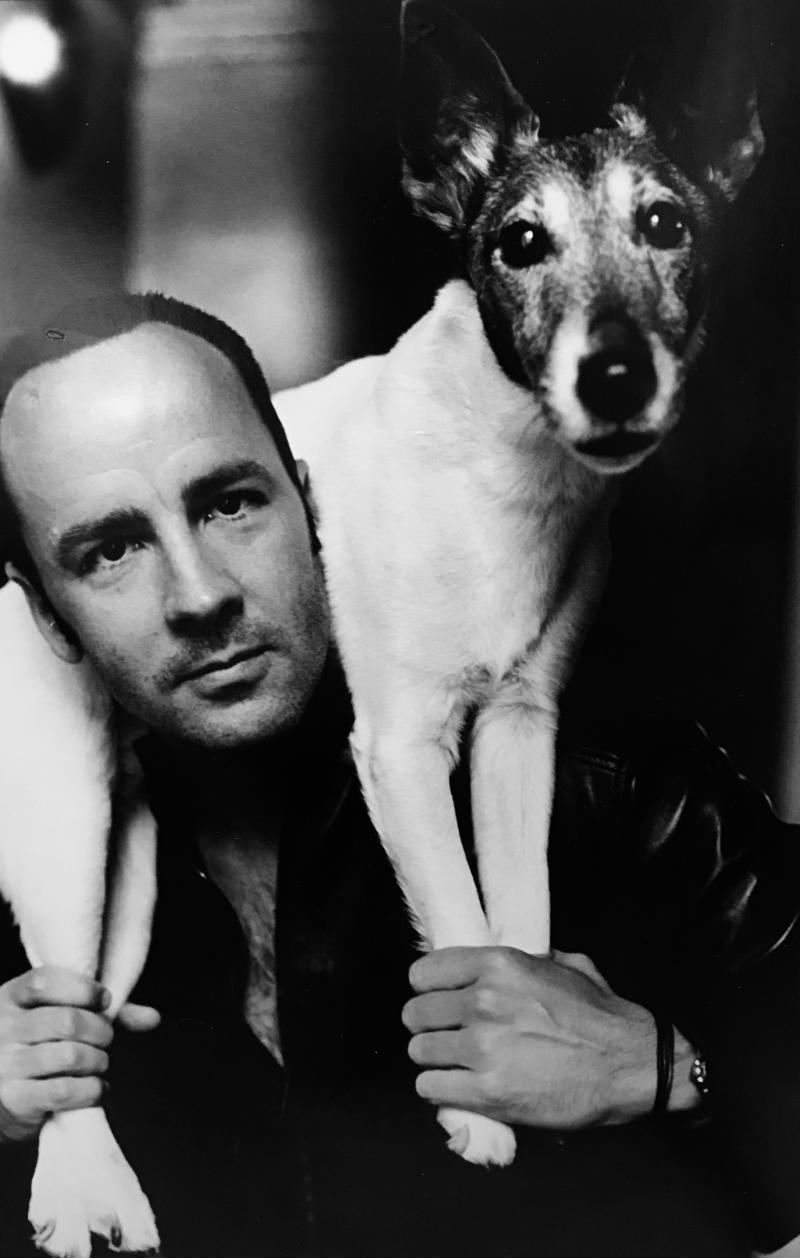 Helmut Newton Tom Ford Dog For Vogue 1999