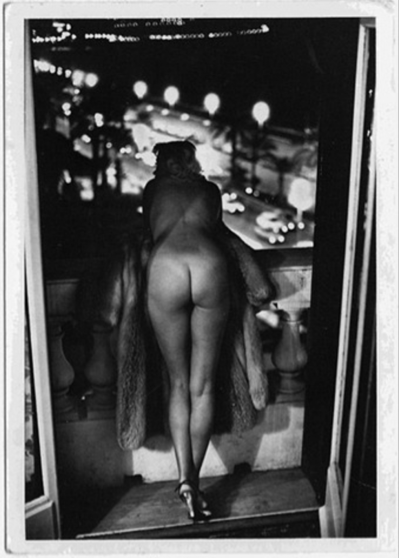 Helmut Newton Winnie At The Negresco Nice 1975