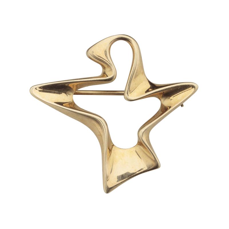 Henning Koppel Georg Jensen 18kt Brooch No 2000 Henning Koppel