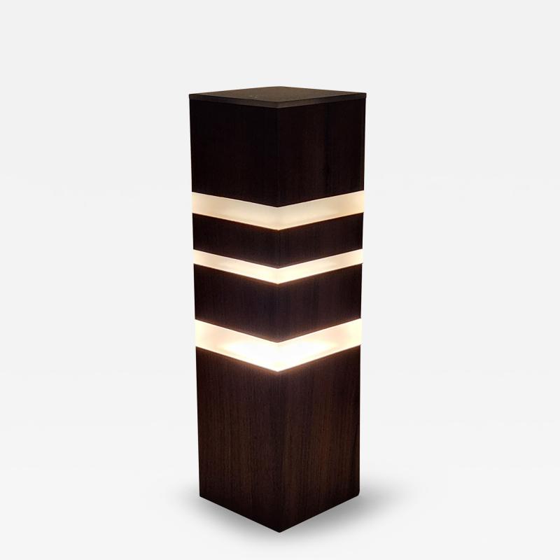 Henri Laborde Layered Wood and Resin Table Mood Lamp