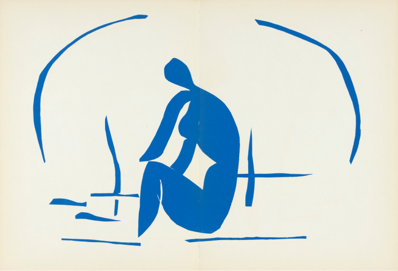 Henri Matisse Baigneuse dans les Roseaux 1954