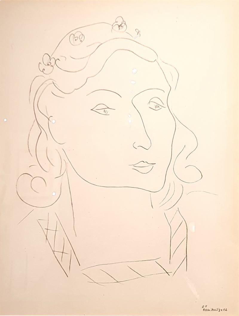 Henri Matisse Henri Matisse After Lithograph Woman