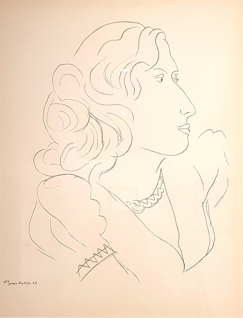 Henri Matisse Henri Matisse After Lithograph Woman