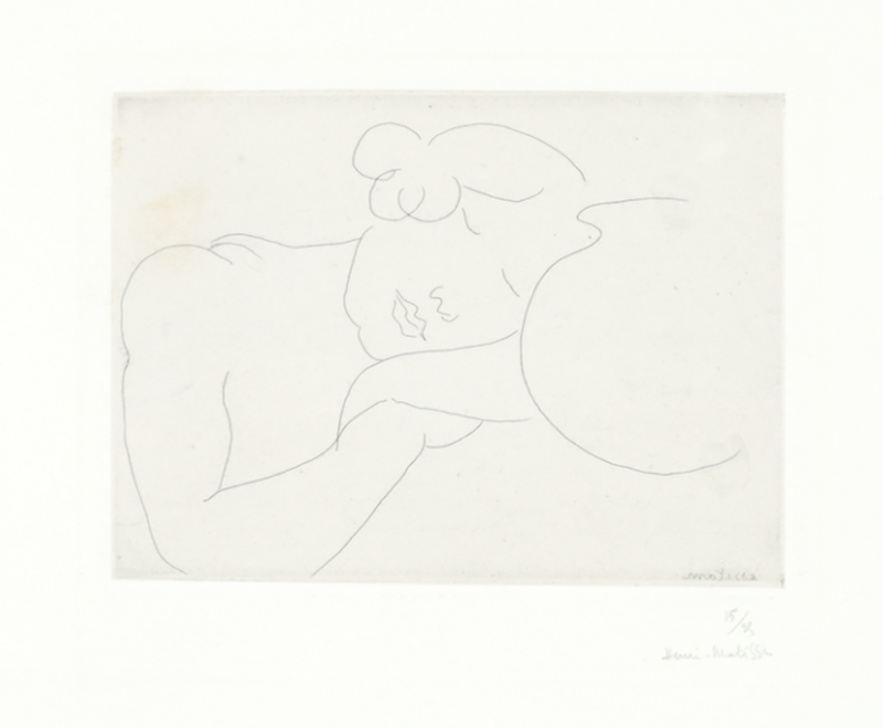 Henri Matisse Jeune femme dormant pr s dun bocal 1929