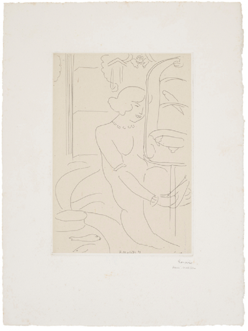 Henri Matisse La cage de perruches et les poissons rouges 1929