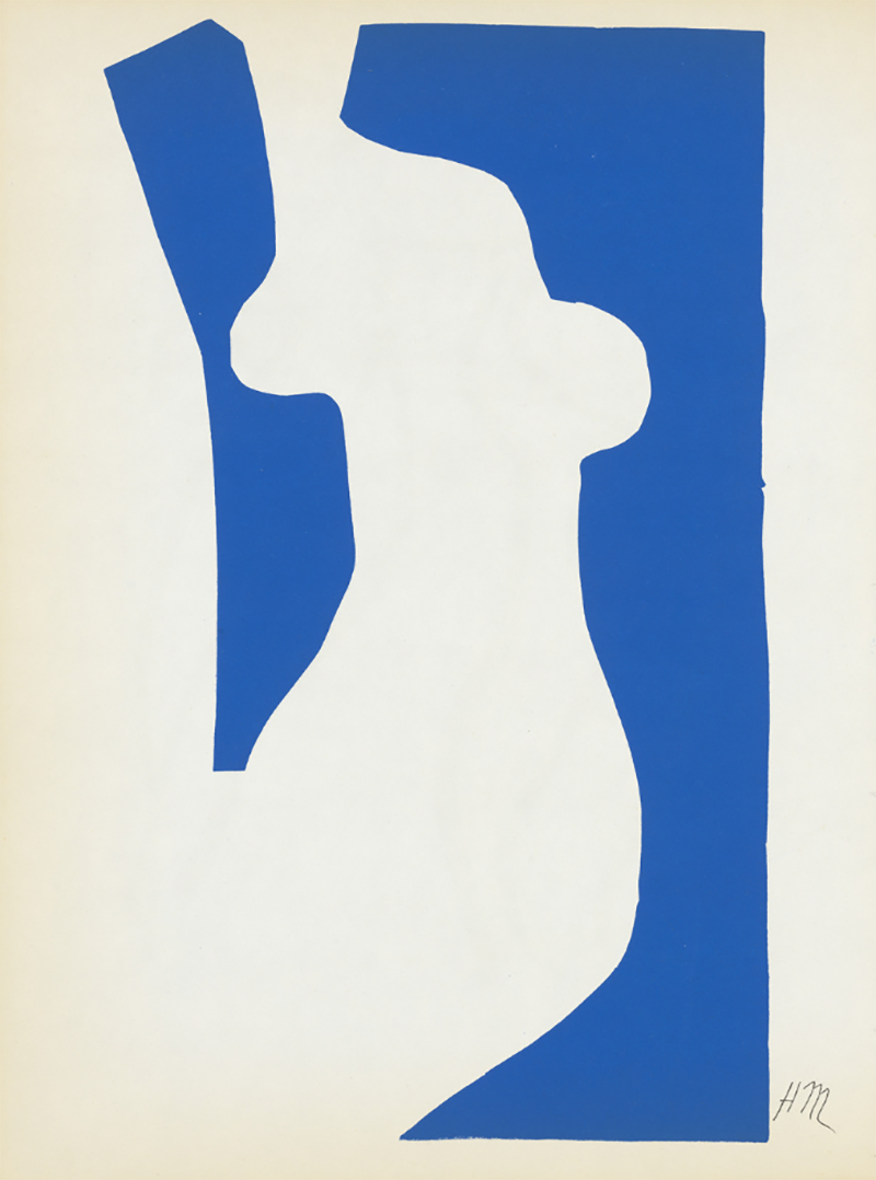 Henri Matisse Nu Bleu VII 1954