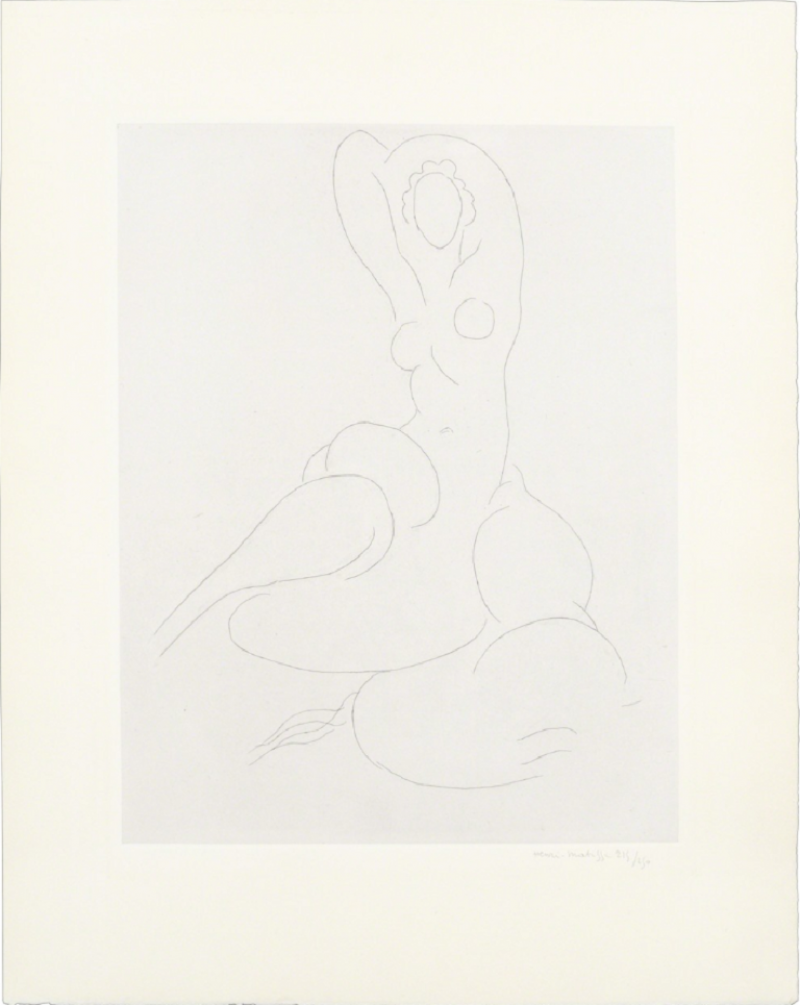 Henri Matisse Nu pour Cleveland 1932