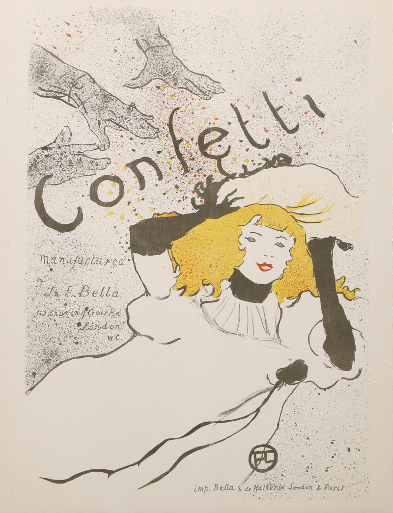 Henri de Toulouse Lautrec Confetti