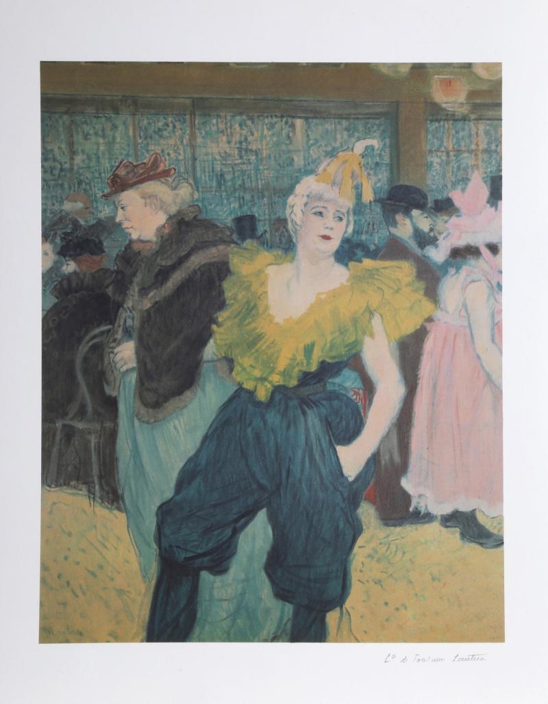 Henri de Toulouse Lautrec The Clownesse Cha U Kao