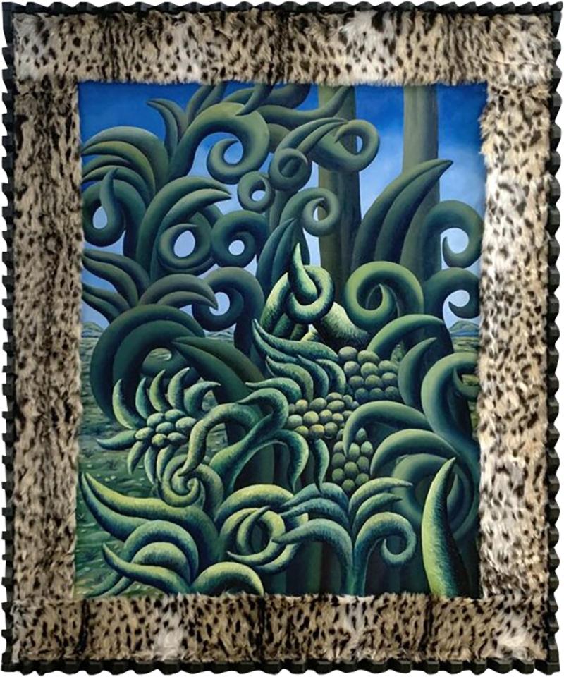 Henry Bermudez Mythological Landscape and Feline Fur 2023
