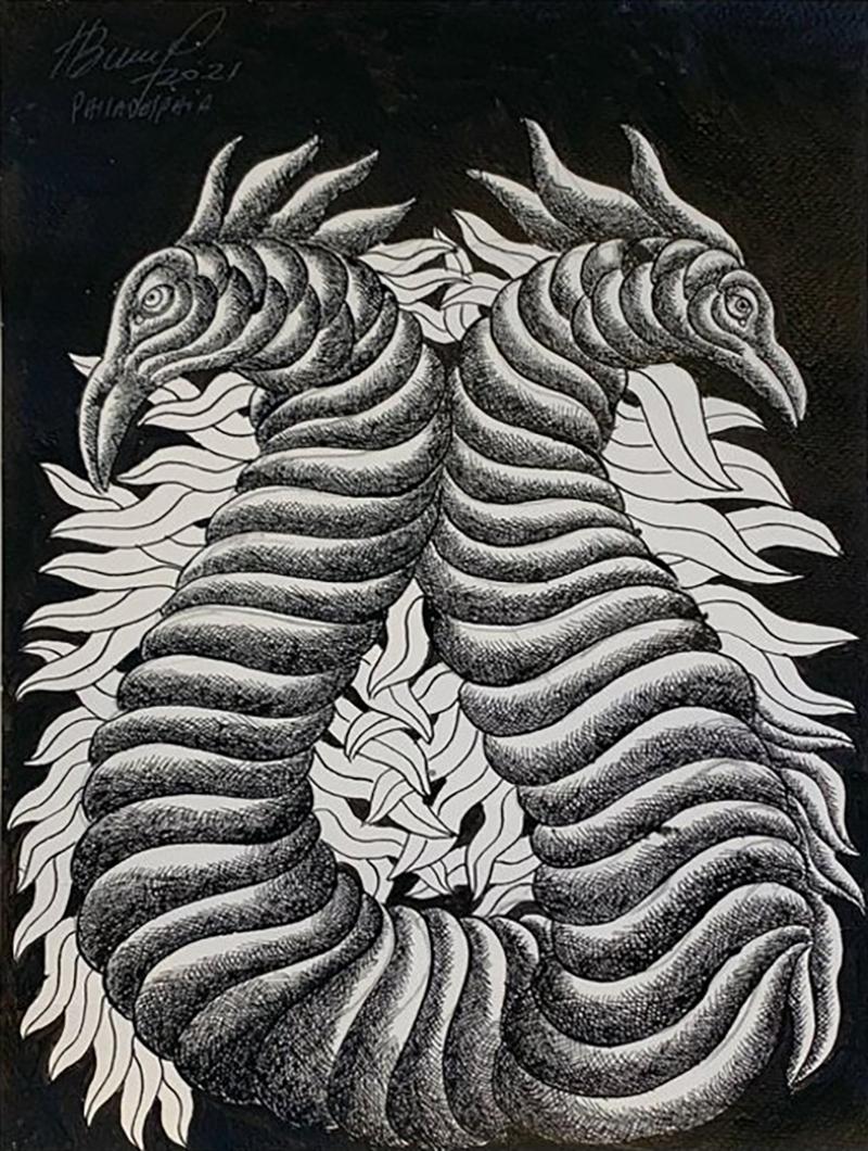 Henry Bermudez Two Headed Snake 2021