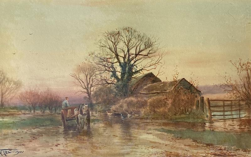Henry Charles Fox End of the Day 
