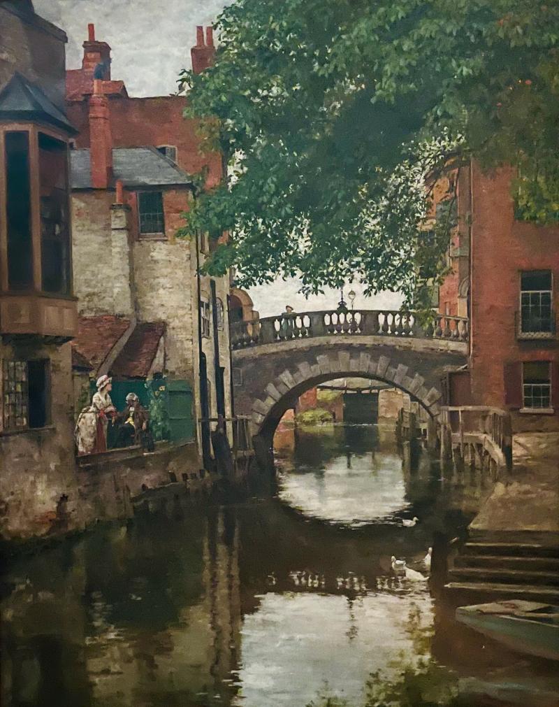 Henry John Yeend King Bridge over Canal