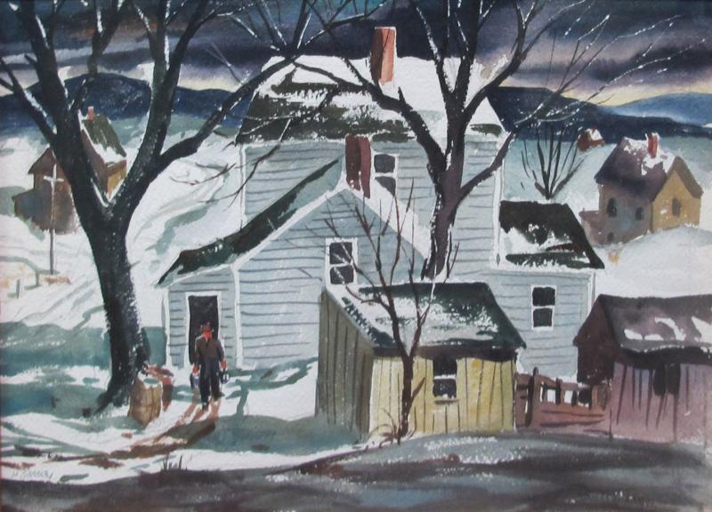 Henry Martin Gasser Winter Morning