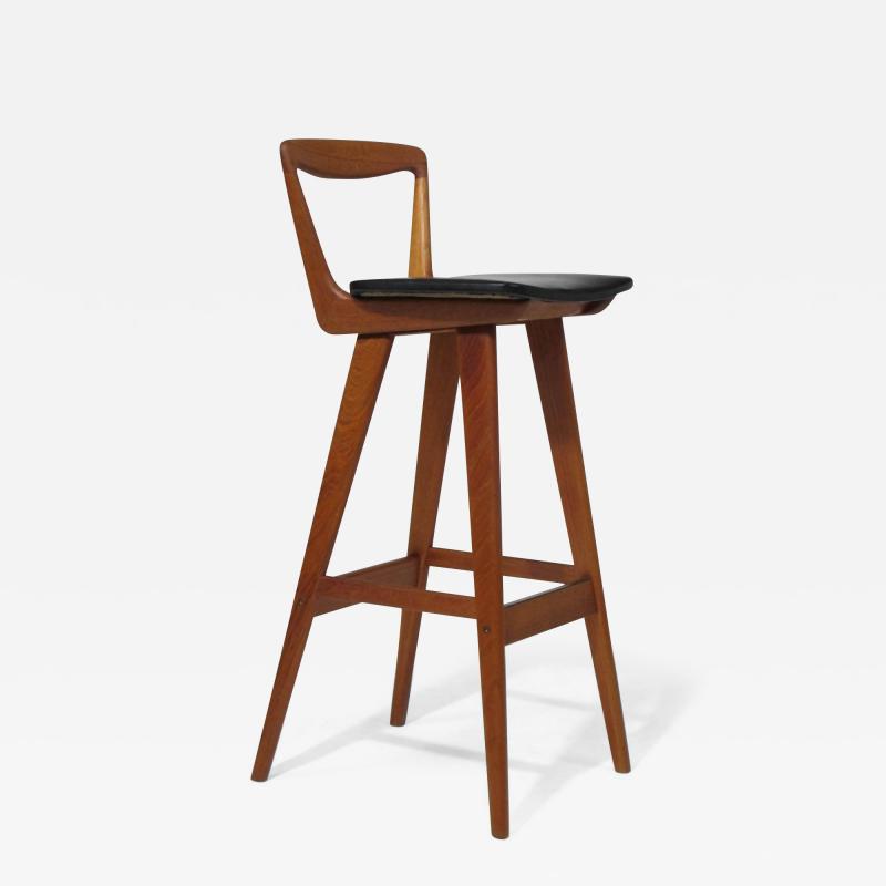 Henry Rosengren Hansen Mid century Henry Rosengren Hansen Teak Barstool