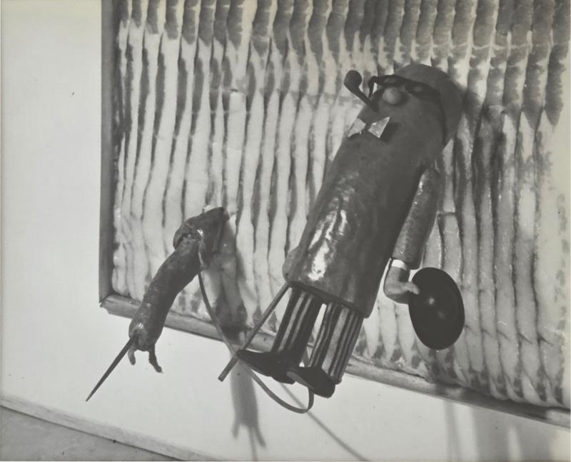 Henry Rox Henry Rox Art Critic Altered by Viewing Post War Abstract Painting 1948 