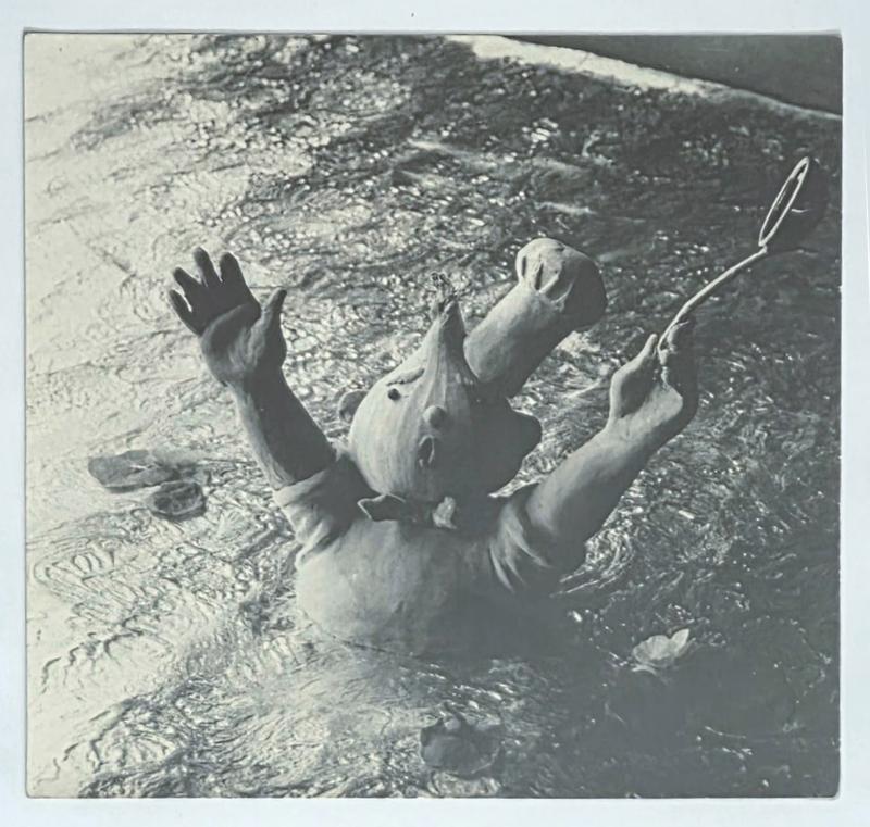 Henry Rox Henry Rox Mr Onion Shouting for Help 1936 Vintage Print