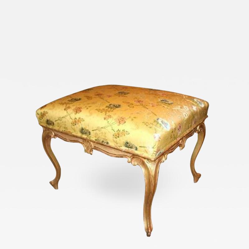 Hepplewhite Giltwood Stool