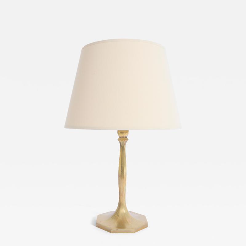 Herman Bergman Konstgjuteri Bronze Table Lamp by Herman Bergman Konstgjuteri