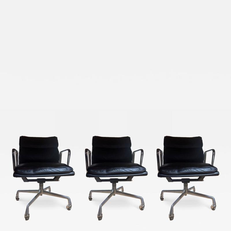 Herman Miller 3 Herman Miller Eames Soft Pad Chairs