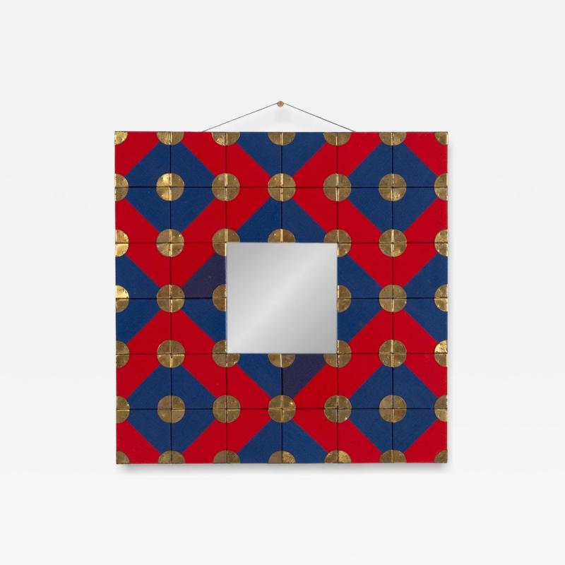 Herman Miller Alexander Girard Wall Mirror for Textiles Objects 1961