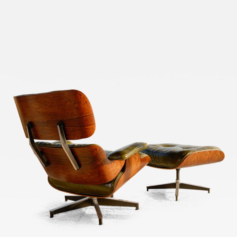 Herman Miller Eames Lounge Chair Ottoman 670 671 3rd Generation Early 1970s