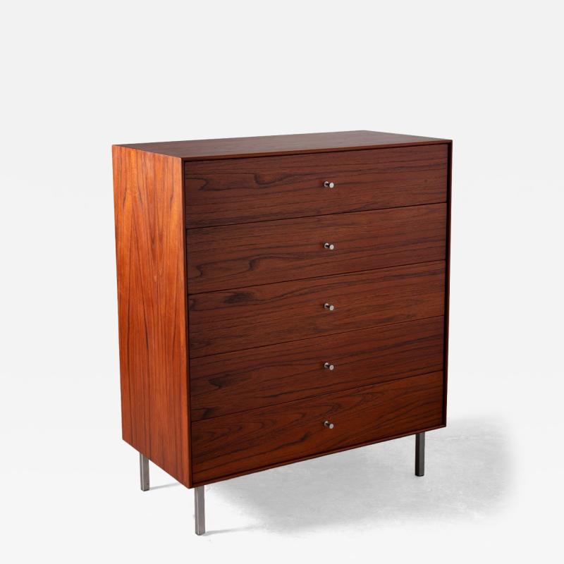 Herman Miller Thin Edge Five Drawer Teak Chest