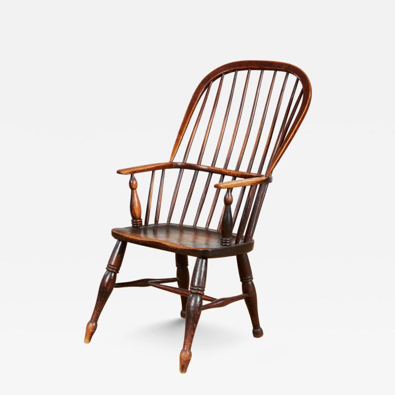 High Back Raked Windsor Armchair