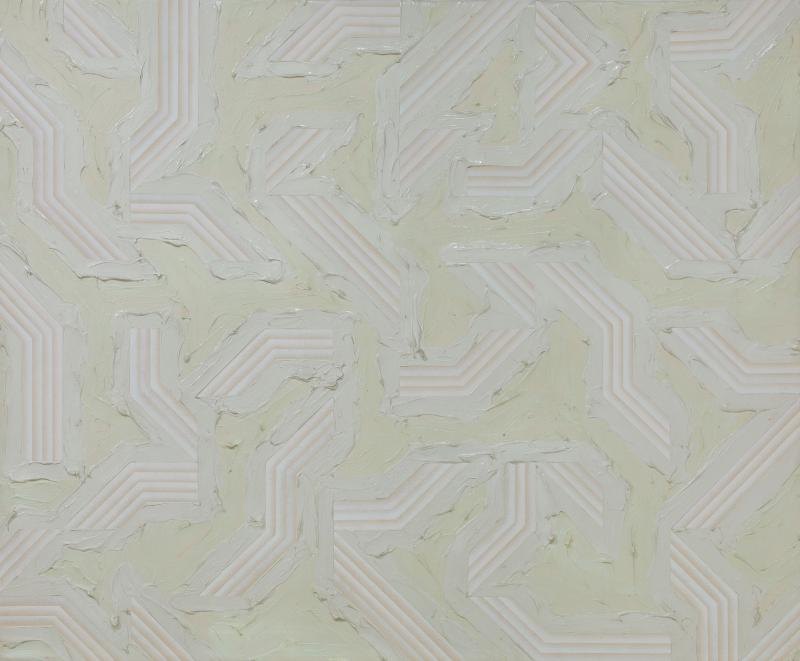 Hiroshi Murata Hiroshi Murata Acrylic on Canvas dtd 1973 50 25 x 60 25 