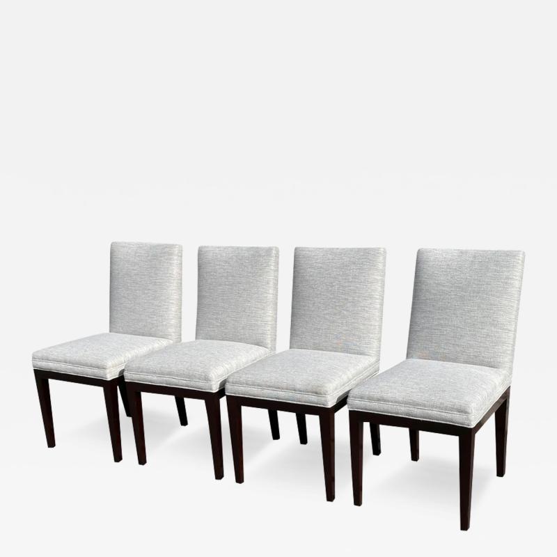 Holly Hunt Modern Christian Liaigre for Holly Hunt Low Profile Dining Chair Set