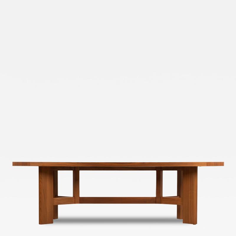 Holly Hunt Walnut Dining Table 2010 c 