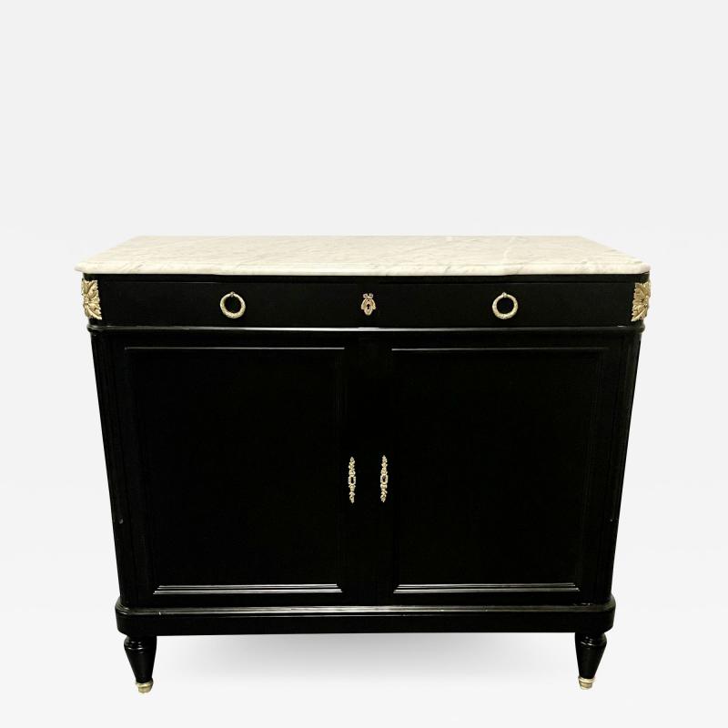 Hollywood Regency Style Commode Chest or High Board Louis XVI Bronze French