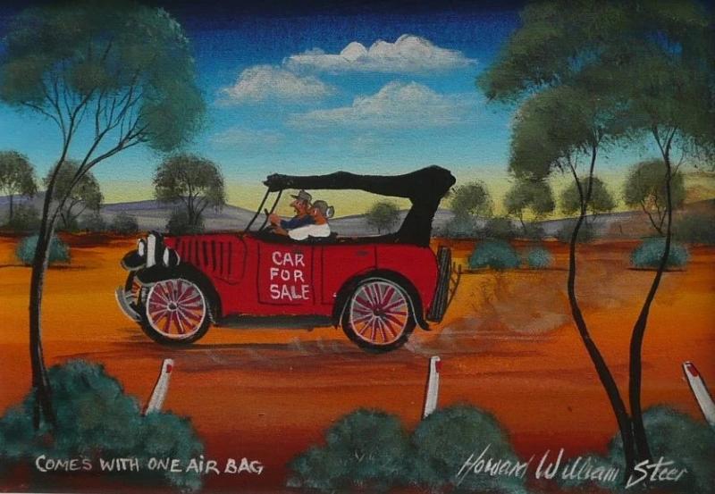 Howard William Steer Comes With One Airbag