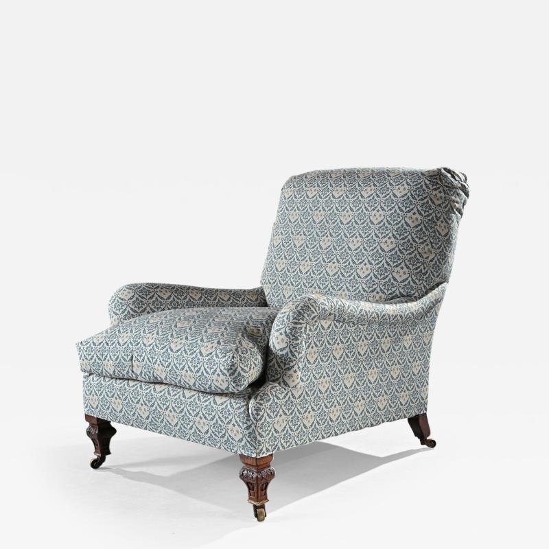 Howard and Sons Grafton Armchair 19th Century