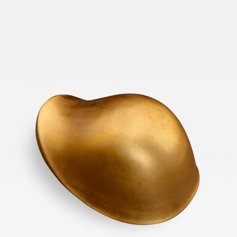 Hozan Zangana Object Kisal in gold leaf by Hozan Zagana