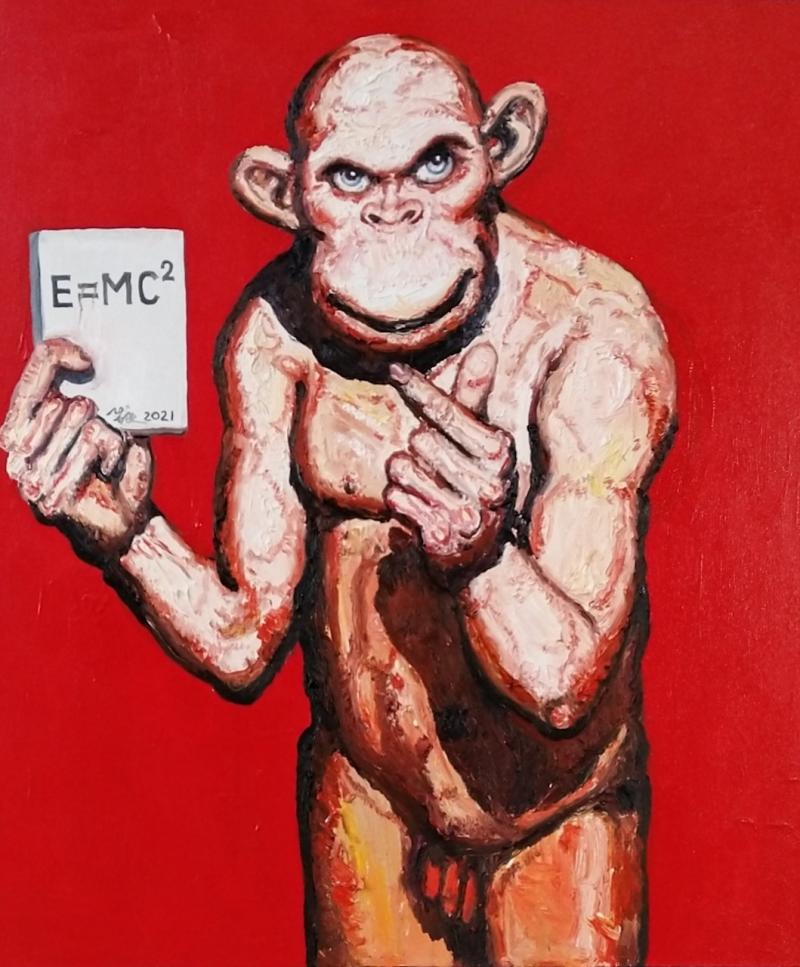 Hua Qing Me and Einstein