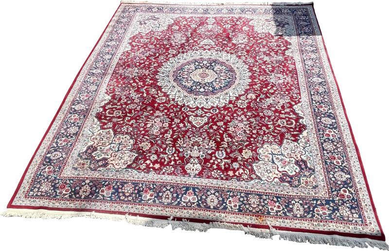 Huge 12 by 16 Vintage Hand Made Persian Wool Rug