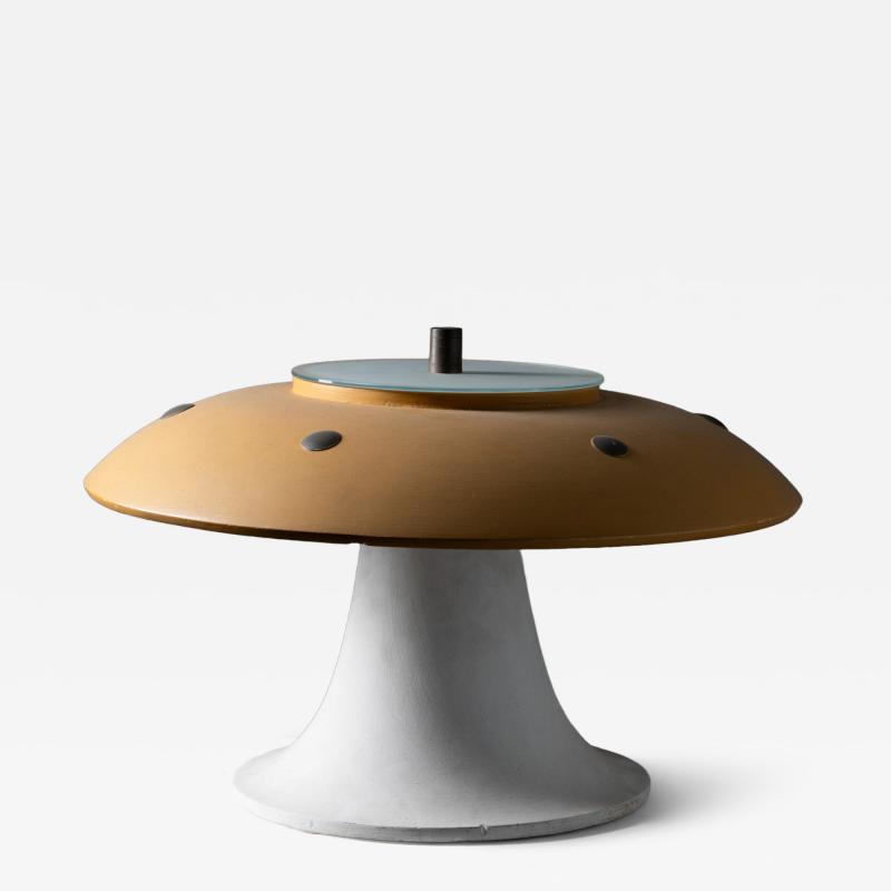 Huge Vintage Mushroom Table Lamp 1960s