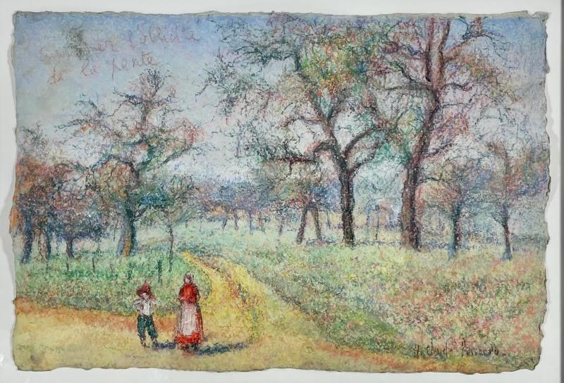 Hughes Claude Pissarro Femme et enfant