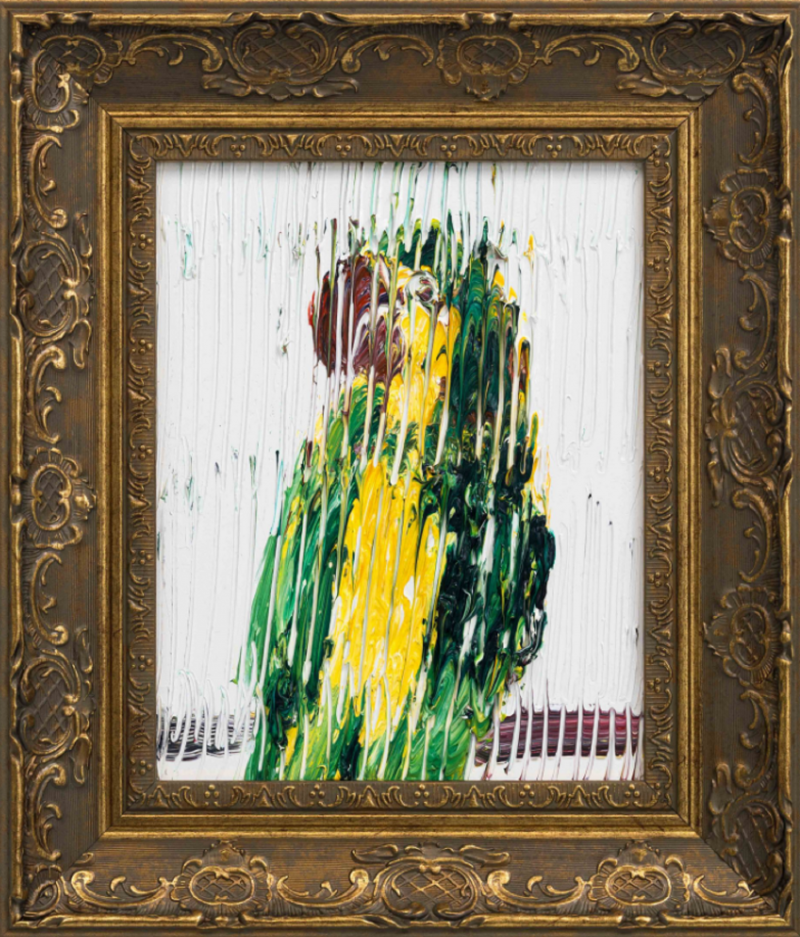 Hunt Slonem Amazon Parrot