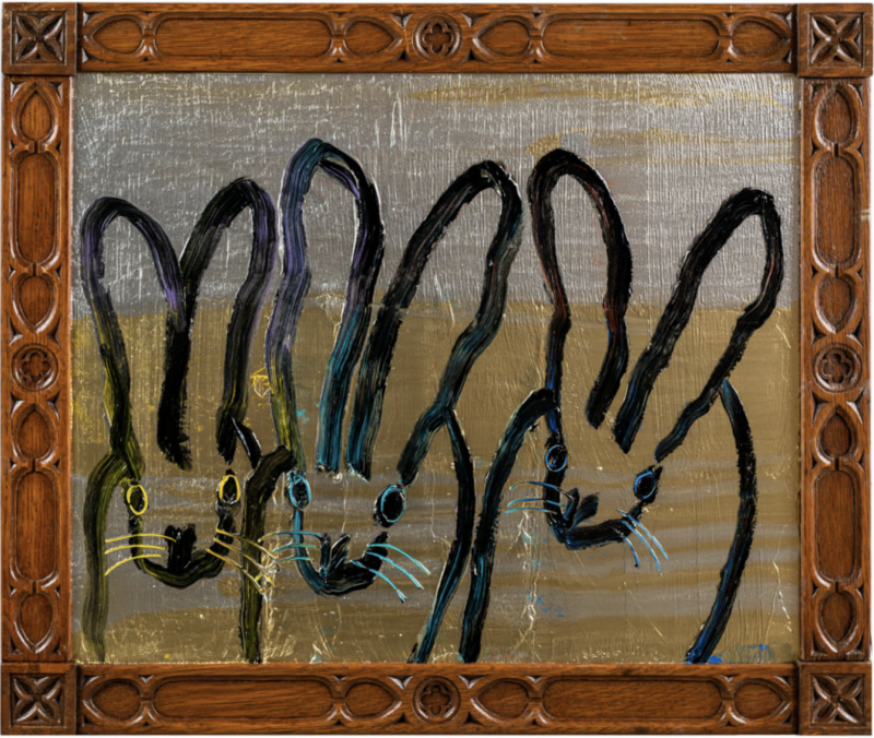 Hunt Slonem Gothic Trio