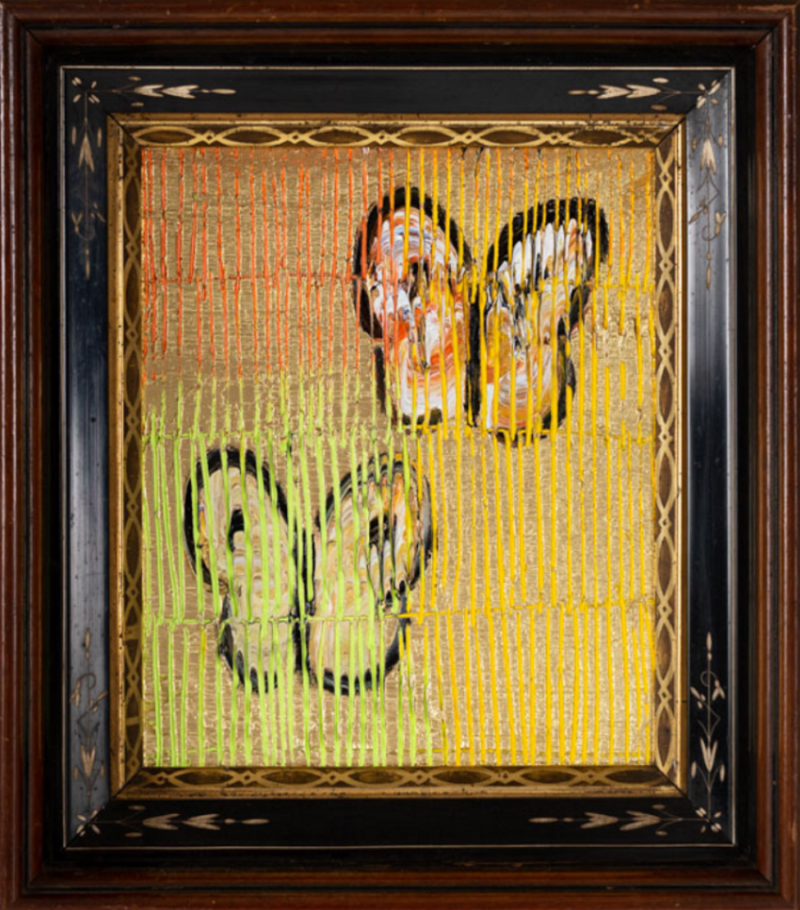 Hunt Slonem Lemon Yellow